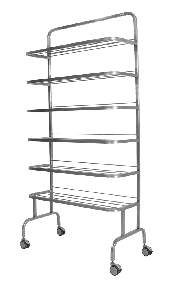 BOT 06, stojan na zdravotní obuv, nerez